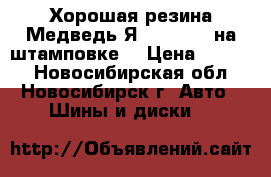 Хорошая резина Медведь Я-400 R-13  на штамповке  › Цена ­ 5 500 - Новосибирская обл., Новосибирск г. Авто » Шины и диски   